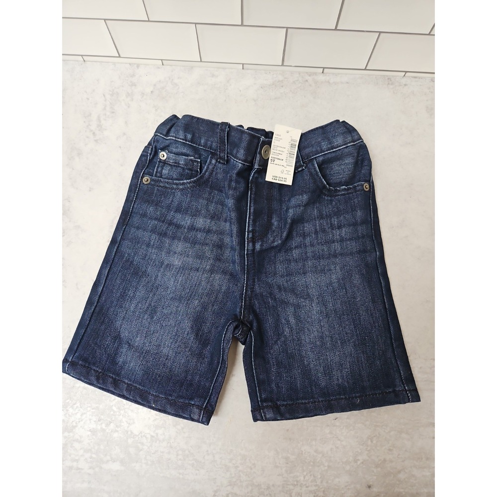 The Children's Place Jean Shorts Beck Wash  Size Taille 5 New With Tags